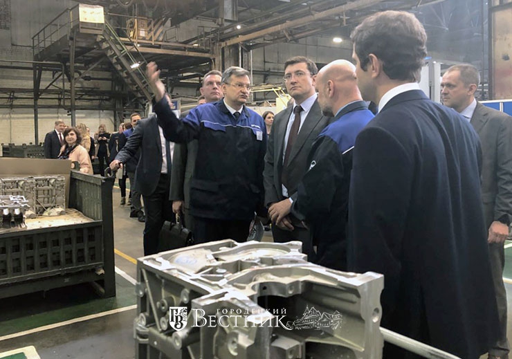 Глеб Никитин посетил Заволжский моторный завод