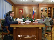 Татьяна Голикова и Глеб Никитин провели рабочую встречу в Москве