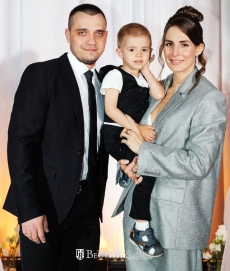 Роман Веденеев со своей семьёй