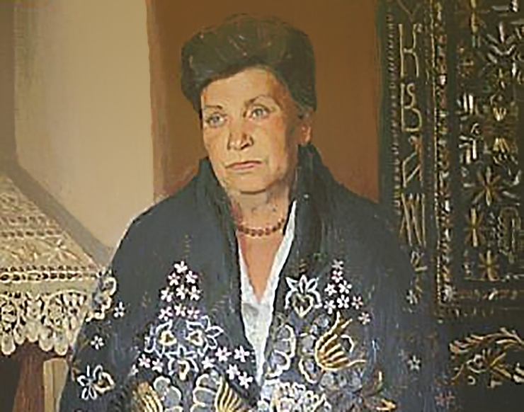 Л.С. Хасьянова «Портрет Д.А. Беловой»  (2003 г.)
