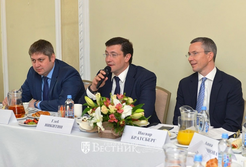 Глеб Никитин представил иностранным инвесторам «Корпорацию развития Нижегородской области»
