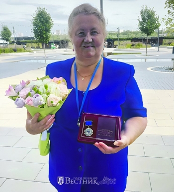 Заслуженная награда мастерице