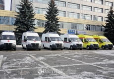 Региональный автопарк скорой медицинской помощи пополнился 11 машинами