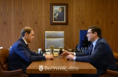 Денис Мантуров и Глеб Никитин обсудили реализацию в регионе национальных проектов в сфере промышленности и экспорта