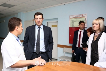 Глеб Никитин: «Детское отделение поликлиники Ветлужской ЦРБ будет обновлено в рамках национального проекта «Здравоохранение»