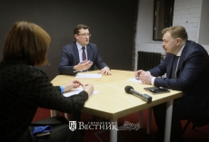 Глеб Никитин провел рабочую встречу  с Ольгой Петровой и Сергеем Злобиным