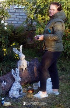 Маленькие «жильцы» большого палисадника